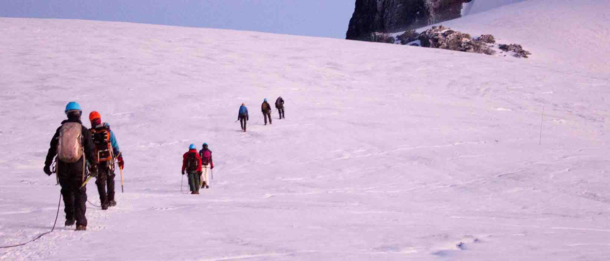 Hiking at Rwenzori Mountains National Park