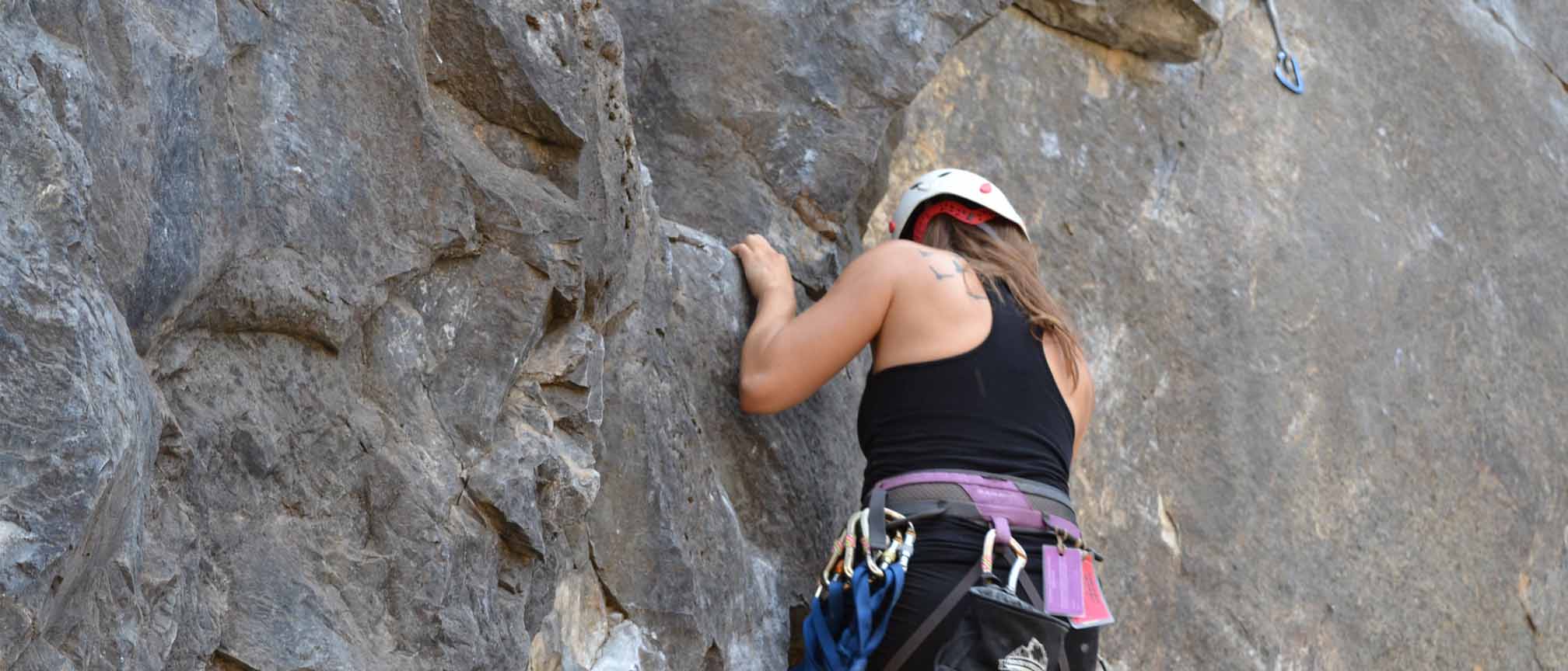 Rock climbing at Mount Elgon National Park