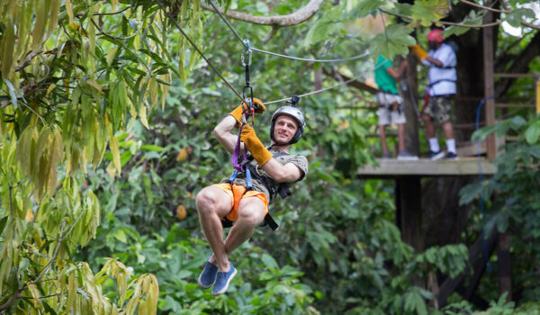 Zip Lining In Mabira Forest – Canopy Super Sky Way.