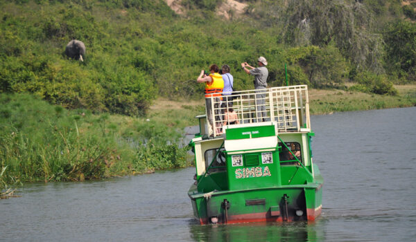 Boat Safari On Kazinga Channel.