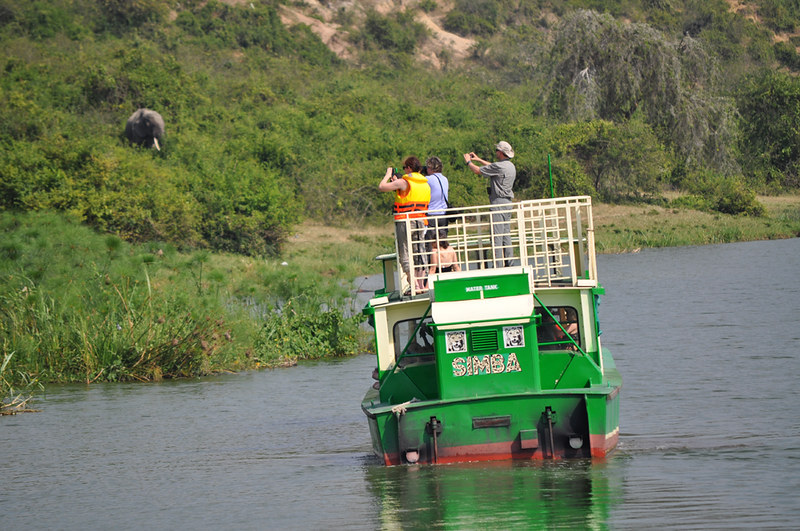 Boat Safari On Kazinga Channel.