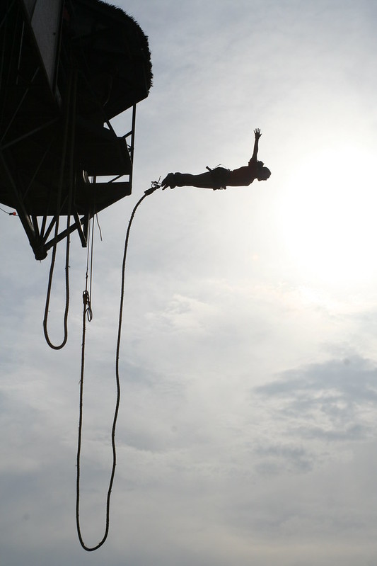 Bungee jumping in Jinja Uganda – Source of the Nile visit.