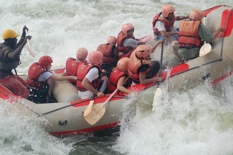 Nile River White Water Rafting In Jinja Uganda – Bungee Jumping In Jinja.